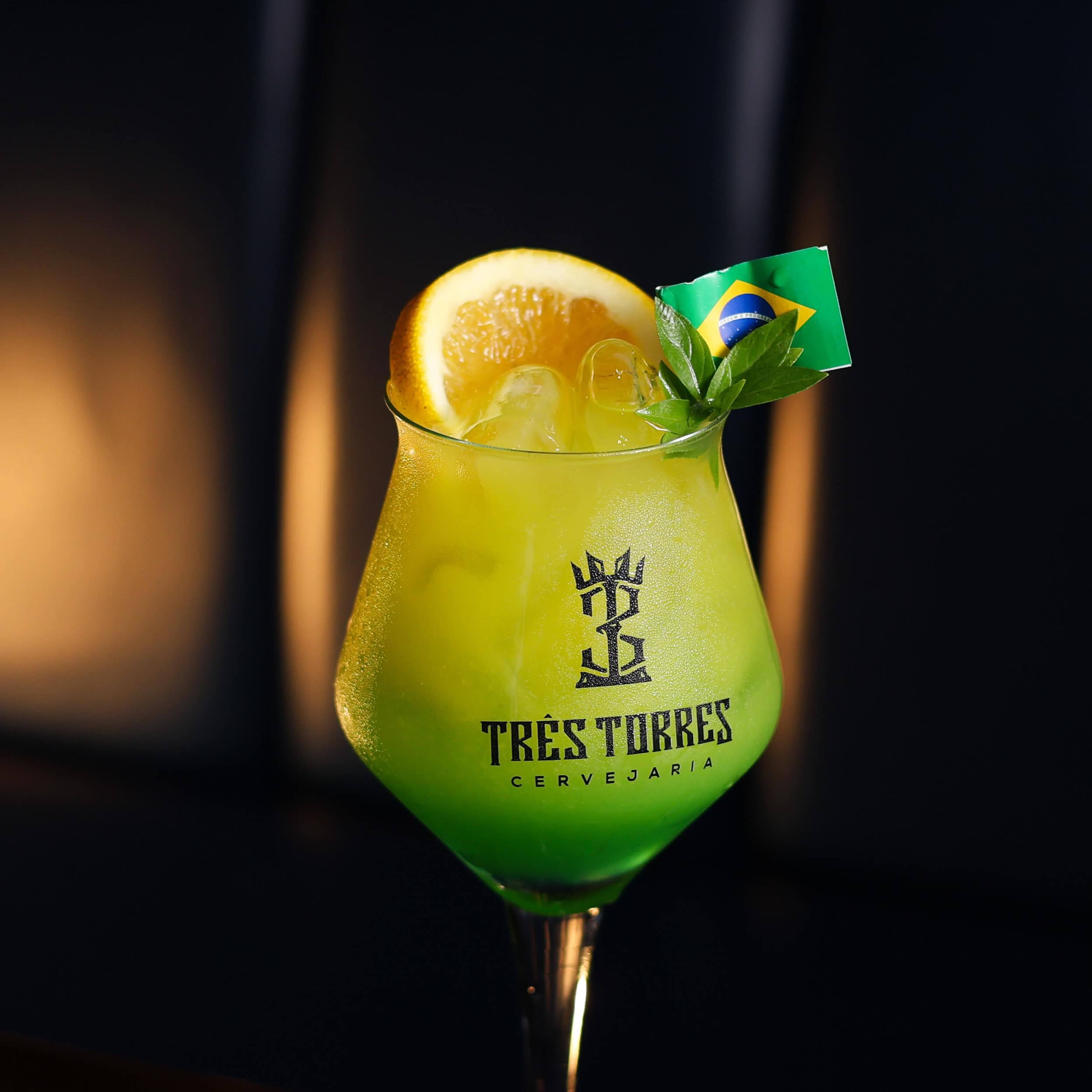 Drink autoral da casa